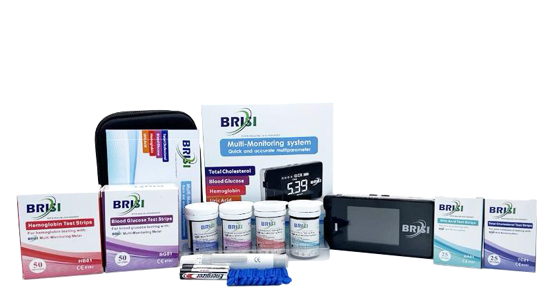 Brisi BMM Plus multi-monitoring system and test supplies